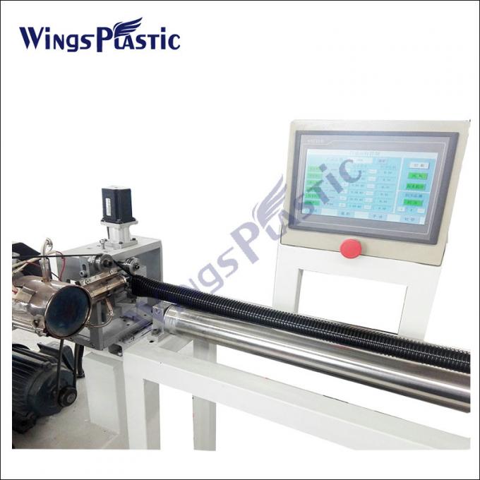 PLC Control EVA Spiral Vacuum Hose Manufacturing Machine cho ống bể bơi 6