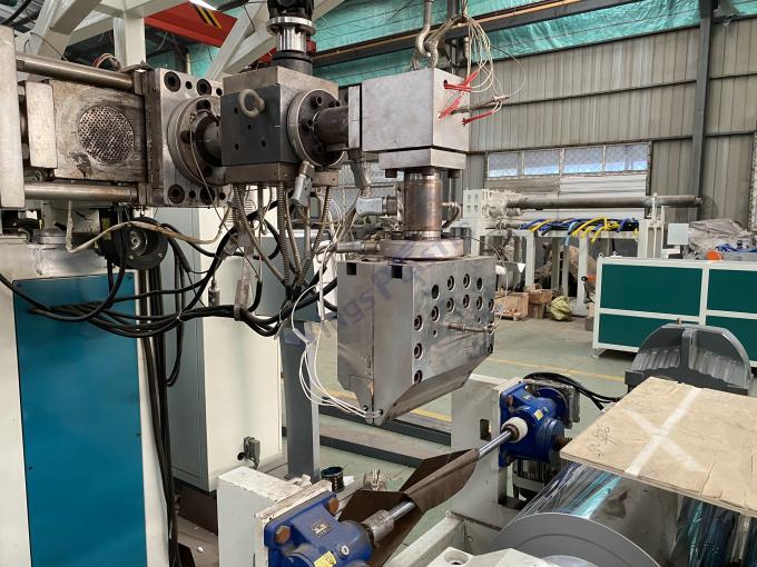 Máy làm tấm PET PS PC Máy ép tấm rèm mềm nhựa 2