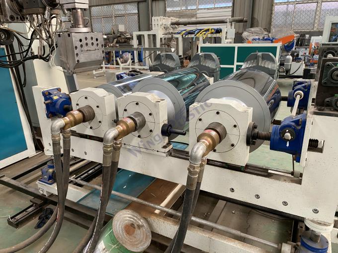 Máy làm tấm PET PS PC Máy ép tấm rèm mềm nhựa 3