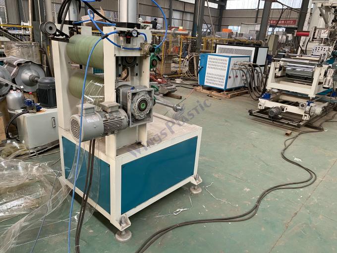 Máy làm tấm PET PS PC Máy ép tấm rèm mềm nhựa 4
