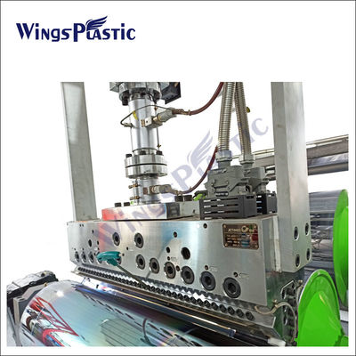 Máy ép đùn tấm nhựa trong suốt cho màng nhựa PET PP EVA PS