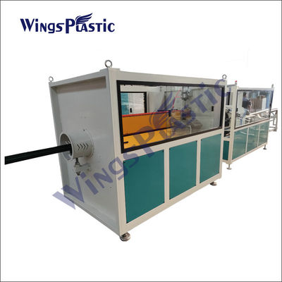 Dây chuyền ép đùn ống nước HDPE Ldpe đầu ra cao 75-160mm
