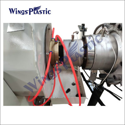Dây chuyền sản xuất ống nhựa tốc độ nhanh Máy đùn ống HDPE LDPE PP PE PPR