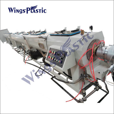 Dây chuyền ép đùn ống nước HDPE Ldpe đầu ra cao 75-160mm