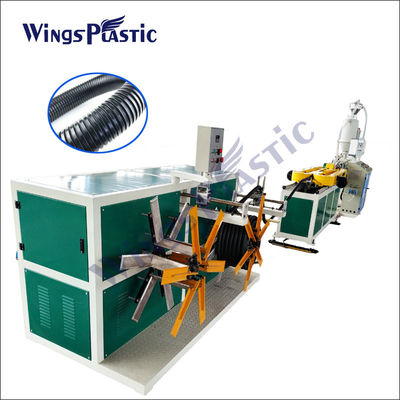 Máy ống nhựa đơn tường HDPE Máy đùn ống Pp Ppr Pe Pvc
