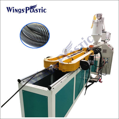 Máy ống nhựa đơn tường HDPE Máy đùn ống Pp Ppr Pe Pvc