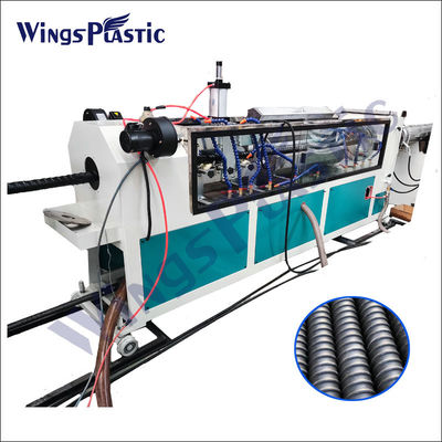 Máy sản xuất ống nhựa PVC LDPE Dây chuyền ép đùn ống PE xoắn ốc