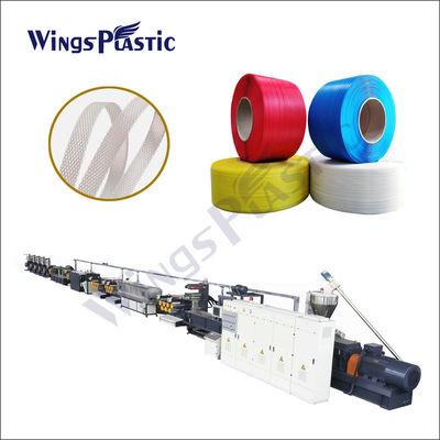 Máy đùn trục vít đơn Nhựa PP PET Đóng gói Dây đeo Băng Băng Máy đùn dây đai