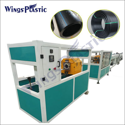 Máy ép đùn ống nhựa tự động Dây chuyền sản xuất ống nhựa PE HDPE PPR