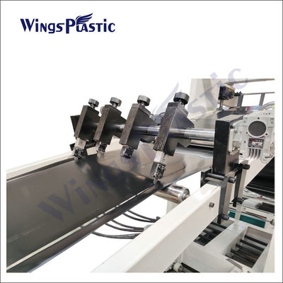 Máy đùn tấm nhựa trục vít đơn Máy làm tấm nhựa PVC LDPE HIPS
