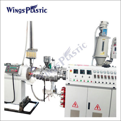 Điều khiển hệ thống PLC Ống PPR Máy sản xuất ống gia cố PP Máy làm ống PPR