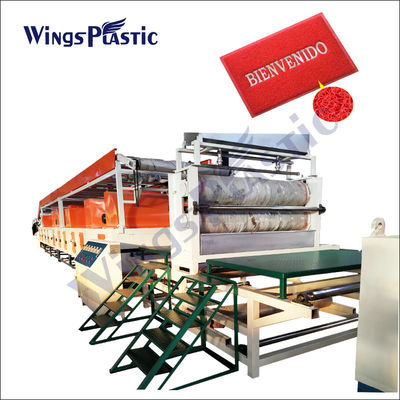 Cuộn Nhựa PVC Sàn Xe Thảm Chân Thảm Máy Làm Nhựa PVC Cuộn Vòng Thảm Máy Làm