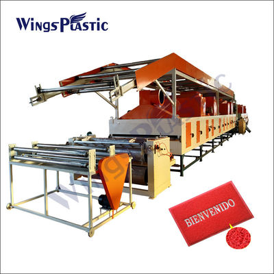 Cuộn Nhựa PVC Sàn Xe Thảm Chân Thảm Máy Làm Nhựa PVC Cuộn Vòng Thảm Máy Làm