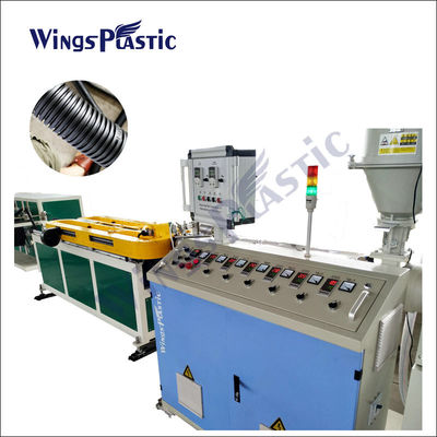 Hoàn toàn tự động Nhựa PE PP PVC Máy đùn ống đơn tường