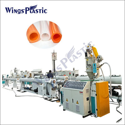 Máy đùn ống nhựa trục vít đơn Dây chuyền sản xuất ống dẫn khí ống nước HDPE