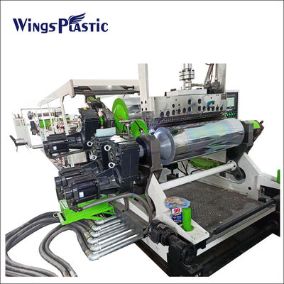 Máy ép đùn tấm nhựa trong suốt cho màng nhựa PET PP EVA PS