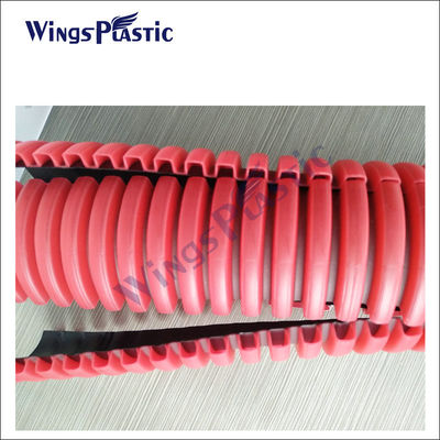 Tốc độ cao Máy sản xuất ống DWC cao tốc, giá thấp, nhựa HDPE tường kép