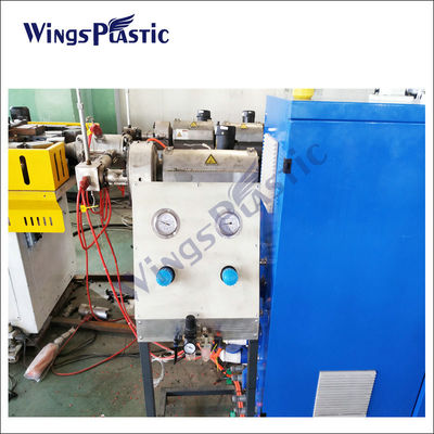 LDPE Máy xát ống lốp lốp hai tường Máy sản xuất ống lốp lốp HDPE tốc độ cao
