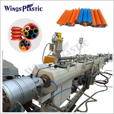 HDPE Single Wall COD Corrugated Optic Duct Plastic Pipe Extruder