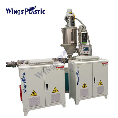 Máy đùn ống bảo vệ xoắn ốc PE với hệ thống điều khiển PLC