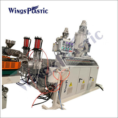 Máy đẩy ống nhựa HDPE PVC chuyên nghiệp cho ống lốp hai tường