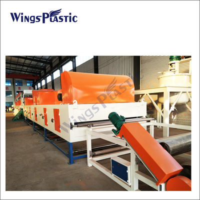 420kw động cơ chính sức mạnh PVC bột PVC cuộn vòng Mat Extruder máy