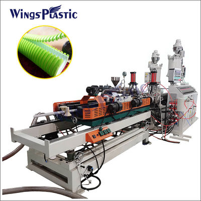 Máy chế tạo ống nhựa HDPE Máy chế tạo ống DWC đúc tường kép