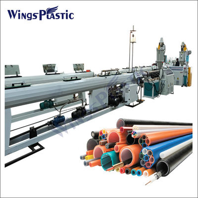 PE Microduct bảo vệ cáp quang vỏ ống xát ra làm máy dây chuyền một vít