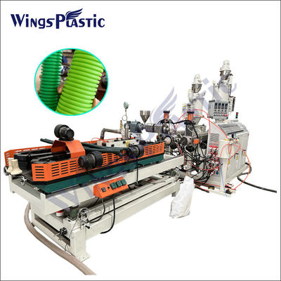 Đường dây sản xuất ống sợi lốp HDPE tốc độ cao Máy sản xuất ống DWC