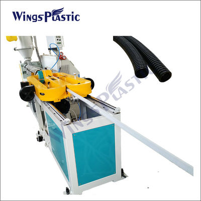 Nhựa PP PE Pvc Đường duy nhất đường ống ốp ống xát dây chuyền sản xuất Extruder máy làm máy