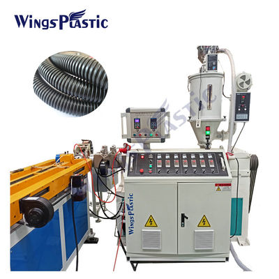 Máy sản xuất ống dẫn dây chuyền xoắn ốc bằng nhựa Pvc đơn tường Pp Pe xoắn ốc