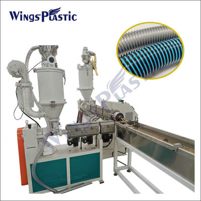 Máy hút bụi tùy chỉnh PVC nhựa LLDPE EVA mềm xoắn ốc linh hoạt ống tuýp ống dẫn dây chuyền sản xuất