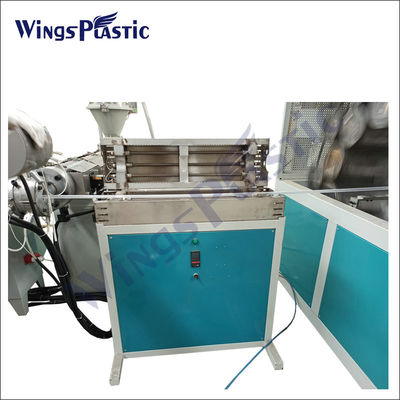 Ba lớp sợi PVC củng cố đan Garde ống ống xát máy sản xuất dây chuyền